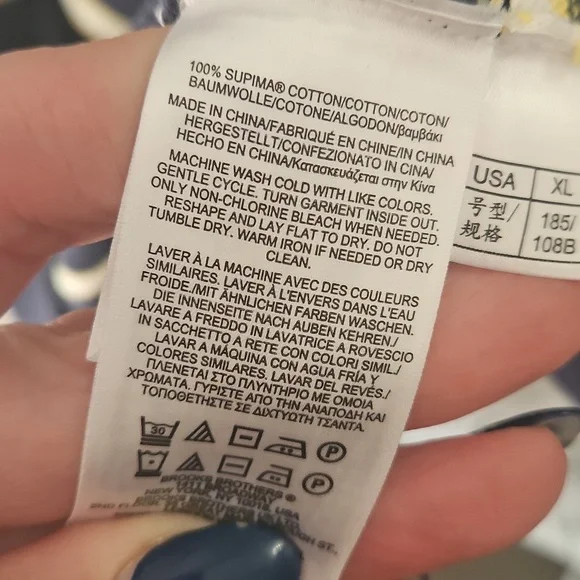 Brooks Brothers Sweater Mens XL Striped Supima Cotton Crewneck Pullover Preppy - Picture 3 of 4